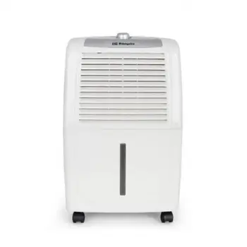 

DEHUMIDIFIER ORBEGOZO DH-3540 - 520W - 35 LITERS-WATER TANK 6 LITERS-AIR FILTER WASHABLE-CONNECTION FOR DRAINAGE
