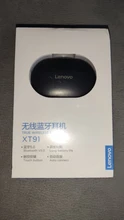 Lenovo-auriculares estéreo XT91 auriculares inalámbricos con Bluetooth para videojuegos, cascos TWS con reducción de ruido y micrófono, Control IA