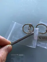 Llavero personalizado con el logotipo del número de teléfono, grabado láser, de acero inoxidable, regalo de joyería, doble cara