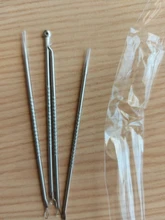4 unids/set aguja para quitar acné de acero inoxidable grano herramienta removedor de la espinilla mancha para el cuidado de la piel Facial belleza limpiador de poros