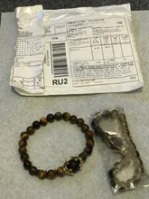 Bracelet Jewelry Charm Tiger Eye-Stone High-Quality Luxury Crown Antique Men Fashion