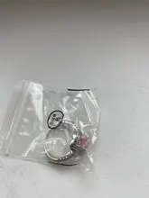 De Lujo mujer chica de cristal anillo de piedra de circonia cúbica bohemios plata Color blanco rosa amarillo anillo promesa anillos de compromiso para las mujeres