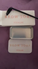 FOCALLURE-gel para cejas, cera para cejas, resistente al agua, larga duración, 3D, pluma, jabón para Estilismo de cejas, cosméticos para mujeres