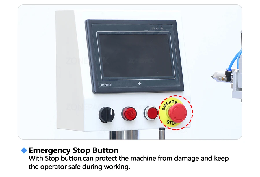 ZONEPACK Пневматический насос Lug Ropp Screw Автоматические машины для укупорки бутылок Машина для укупорки пластиковых бутылок Роторная укупорочная машина