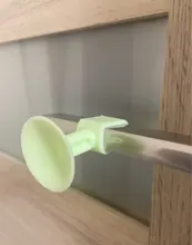 Lock Cushion Silencer Door-Stopper Cabinet-Door-Handle Anti-Collision-House Doorknob-Wall