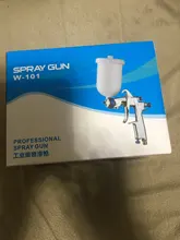 WENXING pistola de pintura Manual W101, herramienta neumática de w-101 para coche, 0,8/1,0/1,3/1,5/1,8mm