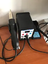 YIHUA-Estación de soldadura de aire caliente 8786D, bricolaje, Estación de Reparación Digital de teléfono, BGA SMD, herramienta de soldadura