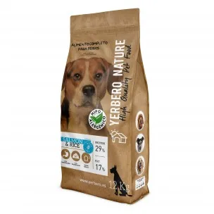 

Yerbero NATURE SALMON & RICE gluten free Hypoallergenic dog 12kg