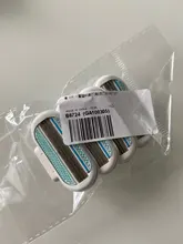 Cabezales de afeitado de 3 cuchillas, máquina de afeitar para el cuidado de la piel, recortador de pelo corporal reemplazable, accesorios de depilación, 4 unids/lote