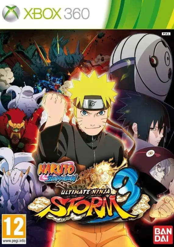 Видеоигра Naruto Shippuden: Ultimate Ninja Storm 3 Русская Версия (Xbox 360) USED Б/У | Электроника