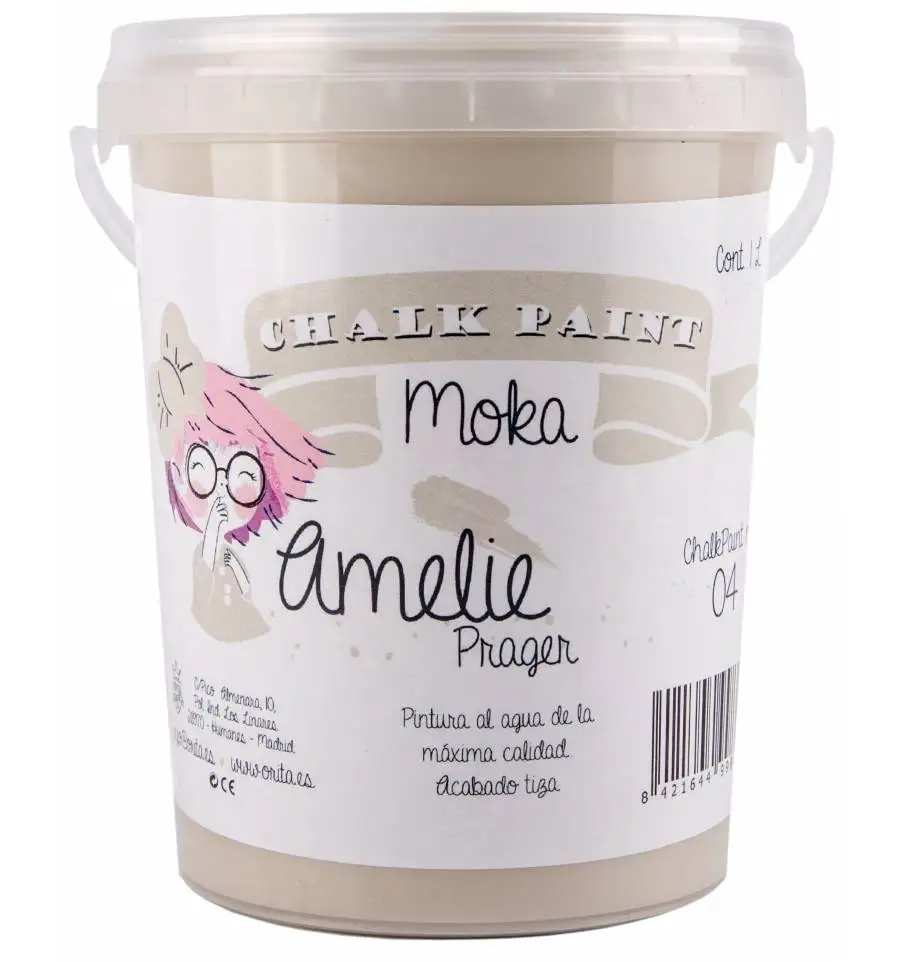 Amelie Prager - 25 Colores Pintura a la tiza chalk paint fabricación propia pintura para madera pintura para muebles