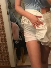 2021 las nuevas mujeres falda de moda Color sólido alta cintura elástica Mini Vestido corto para el verano y la primavera y2k kawaii юбка