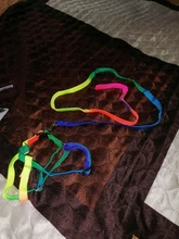Harness Leash Traction Rope Lead Pet-Dog-Collar Rainbow Colorful Durable Nylon And 120cm