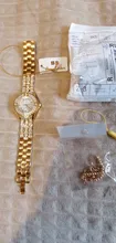 Relojes de oro con diamantes para mujer, pulsera femenina de marca de lujo con diamantes de imitación
