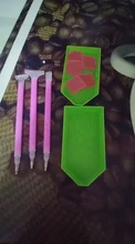 Multi-función de herramientas de pintura de manualidades de diamantes Kits punto de pintura de bordado accesorios punto perforadora adhesiva pluma conjunto de herramientas