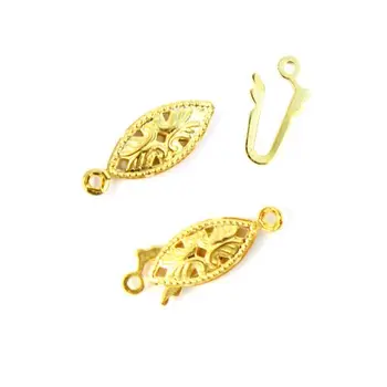 

52-gd233 decorative Lock, 20*6,5mm, pack/5 pcs, 'Astra' (gold)