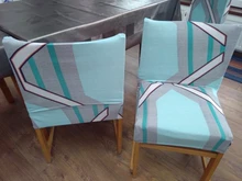 Chair Case Universal Home Removable Restaurant Modern for Party Washable Size-Printed