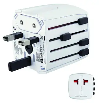 

Adapter adapter Hama 137381 (1 socket) White (blister)