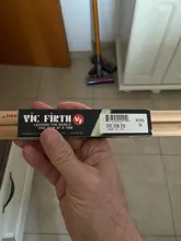 Baquetas profesionales de madera de nogal 5A, instrumento Musical de tambor 7A, un par