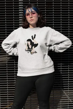 

Angemiel Wear Katniss Hunger Games White Women Sweatshirts