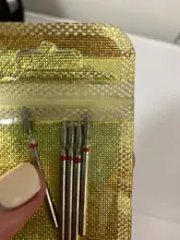 5/6/7 diamante uñas taladro mm broca para fresa conjunto cortadores de manicura del Piedra pedicura eléctrica Mill manicura máquina