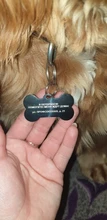 Collar-Accessories Dog-Tag Engraved-Tel Sex-Name-Tag Dogs Kitten Pupp Pet-Dog Stainless-Steel