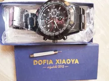 Smat-Reloj de pulsera de cuarzo deportivo para hombre, resistente al agua, con fecha, correa de acero de lujo