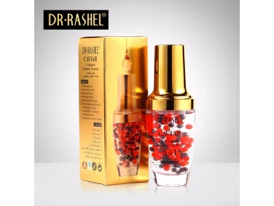 Сыворотка для лица Красная и Черная икра CAVIAR Collagen Elastin Serum Dr.Rashel 40 мл | Красота