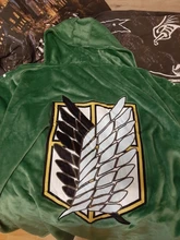 Throw-Blanket Hooded Attack Wearable Titan Scout-Regiment Plush Anime Thicken Adults