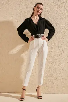 

Trendyol Satin Detail Pants TPRSS20PL0102