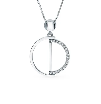 

Silver Pendant with cubic zirconia sunlight sample 925