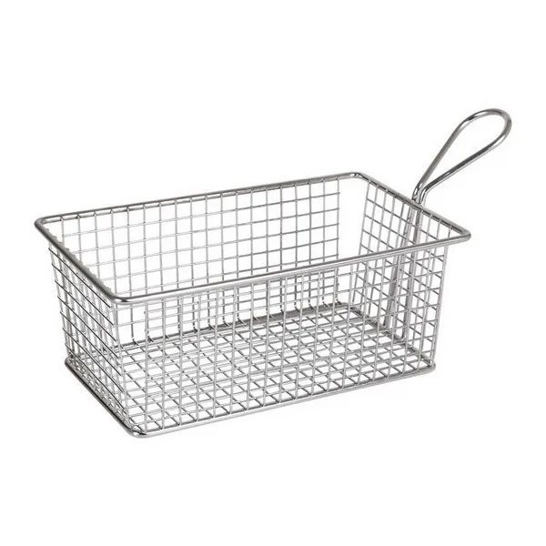 Корзина для подачи аперитивов металлическая(20X12x8 см