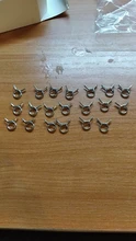 Spring Clips Tubing Clamps Hose Scooter Fuel-Line Motorcycle Custom for ATV M6-M23 20pcs