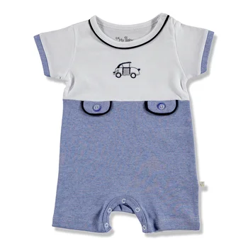 

ebebek For My Baby Summer Boy Maris Supreme Short Sleeve Crew-Neck Jumpsuit