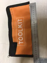 Juegos de herramientas de lona Oxford con cremallera de alta calidad, organizador impermeable, bolsa portátil multifunción, bolsas de almacenamiento, bolsa pequeña para herramientas