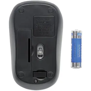 

IM 1000-WL-BOR-Wireless optical Mouse with Micro USB receiver 1000dpi black/Orange
