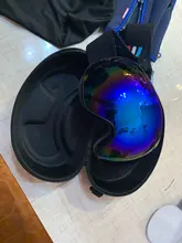 ELAX-Gafas de esquí antiniebla de doble capa, gafas de esquí para nieve y Snowboard, gafas de motonieve para deportes al aire libre