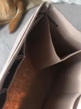 H-Bolso de maquillaje para mujer, organizador de 25, 30 y 35 bolsas de inserción, organizador portátil, modelador de base de cosméticos, bolso de mano