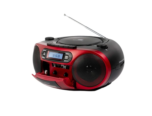 Aiwa Bbtc-550 Portable Radio Cassette With Cd Reader, Usb And