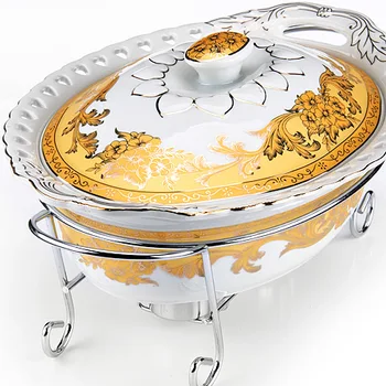 

Marmit ceramics 1.8L 3PR with a candle Loraine 26539