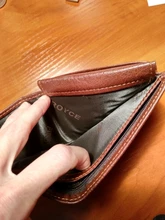 Cartera corta de alta calidad para hombre, monedero de cuero genuino, garantía de calidad, novedad de 2018, envío gratis