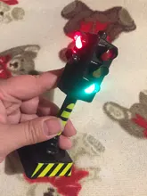 Miniseñal de tráfico para niños, bloque de luz de carretera con sonido LED, educativo