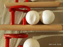 Juguete deportivo de pelota flotante para niños, aparatos nostálgicos, Bola de espuma, juguete soplador