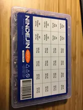 Ninejin-Juego de tornillos de cabeza hexagonal, 880 uds, M2, M3, M4, M5, acero inoxidable, hexagonal, cabezal redondo plano, surtido de Kit de tornillos