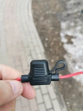 Blade-Type Fuse-Holder Power-Socket In-Line Waterproof Small/medium Car 1set 18/16/14-/..