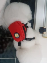 Backpack Harness Small Dog Nylon with Pet-Dog for Leash Multifunction Colorful