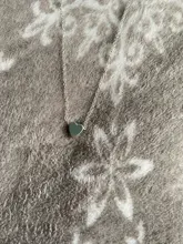 Collar con colgante de corazón pequeño para mujer, cadena y corazón corto, regalo, étnicos bohemios, collar de Gargantilla al por mayor