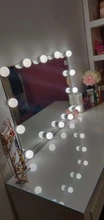 Light-Bulb Mirror Vanity-Lights Wall-Lamp Dressing Makeup Dimmable Hollywood USB 5V 2/6/10/14pcs