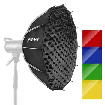

Neewer Honeycomb Grid Softbox with Bowens Mount and filter for Studio Flash Monolight for Portrait/Product/Wedding Shooting
