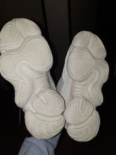 Xpay-Zapatillas De correr Air 350 para Mujer, Zapatos transpirables De ratón del desierto 500 YY 700, sombra De sal, visión suave, color blanco y negro